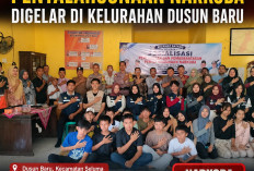 Sosialisasi Pencegahan dan Pemberantasan Penyalahgunaan Narkoba Digelar di Kelurahan Dusun Baru