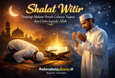 Shalat Witir: Penutup Malam Penuh Cahaya Taqwa dan Cinta kepada Allah