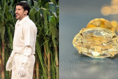 Bad Bunny Mengenakan Gaun Desert Diamond Saat Tampil di Super Bowl LX pada 8 Februari 2026, di Santa Clara