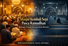 Masjid Kembali Sepi Pasca Ramadhan: Renungan Menyentuh tentang Konsistensi Iman yang Mulai Memudar