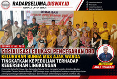 Edukasi Pencegahan DBD, Kelurahan Bunga Mas Ajak Warga Tingkatkan Kepedulian Terhadap Kebersihan Lingkungan