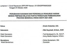 Beredar SK Baru DPP PPP, DPW PPP Kembali Dipimpin Erwin Octavian